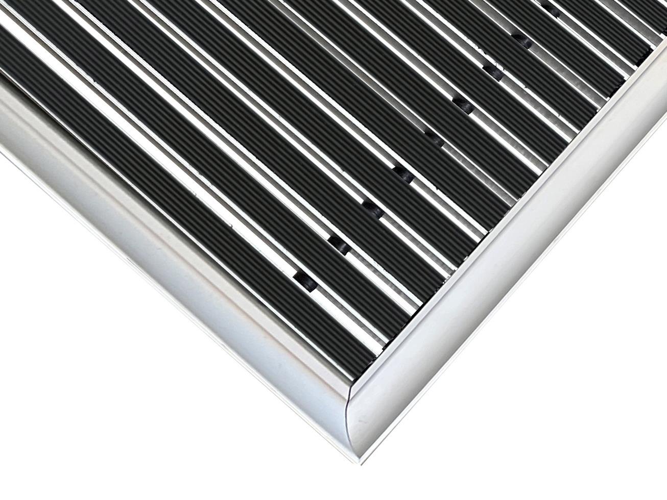 20mm Standart Profil Alüminyum Paspas Çerçeveli