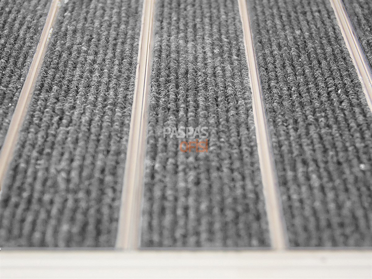 Alüminyum Paspas Gri Renkli