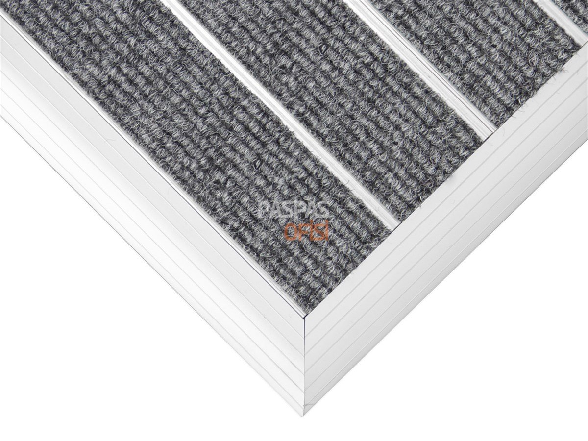 Alüminyum Paspas Gri Renkli