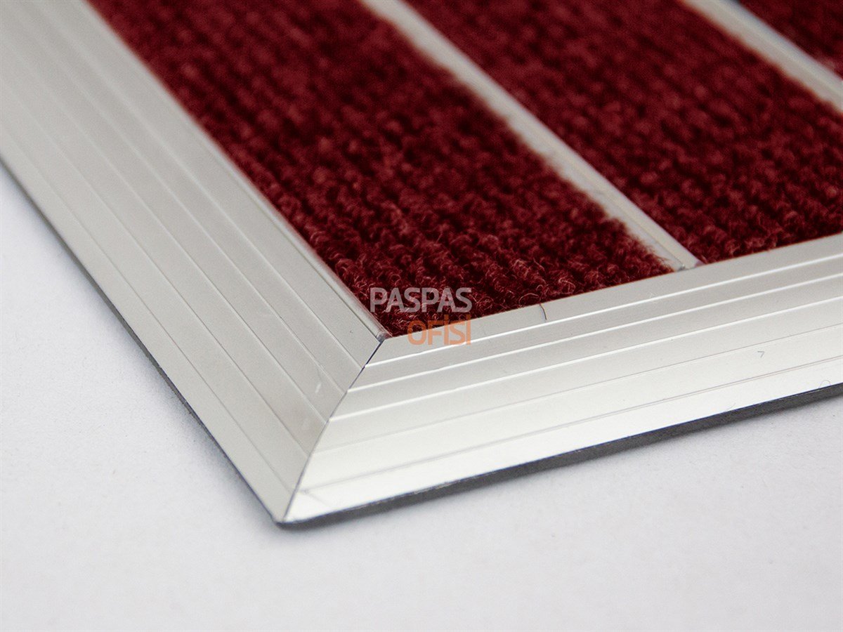 Alüminyum Paspas Kırmızı Renkli