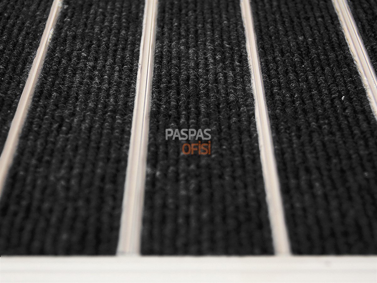 Alüminyum Paspas Siyah Renkli