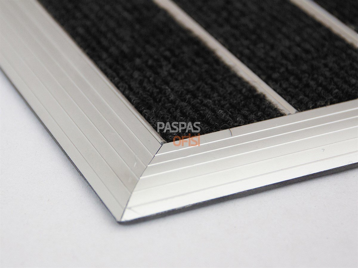 Alüminyum Paspas Siyah Renkli