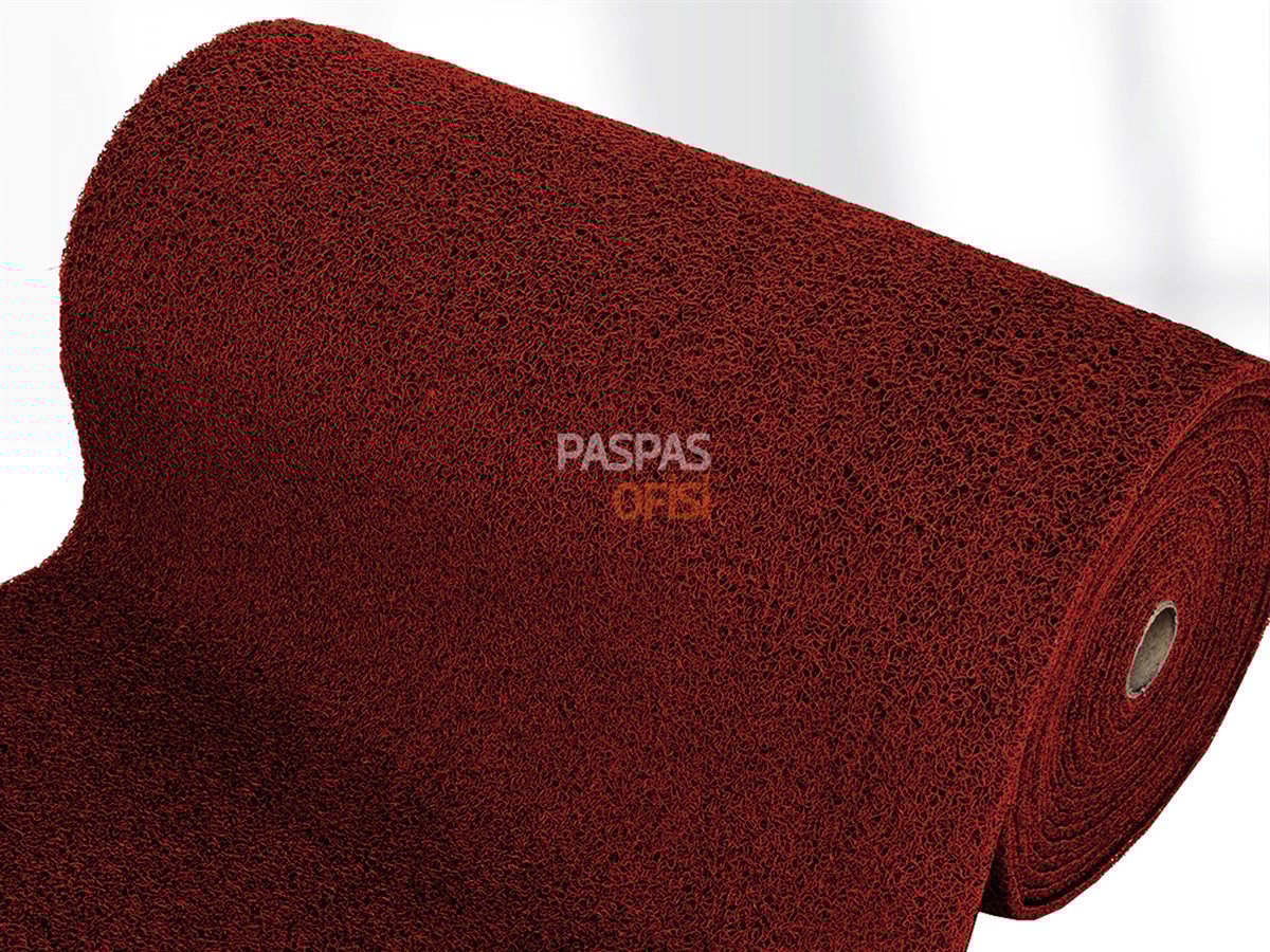 Bordo Kıvırcık Paspas