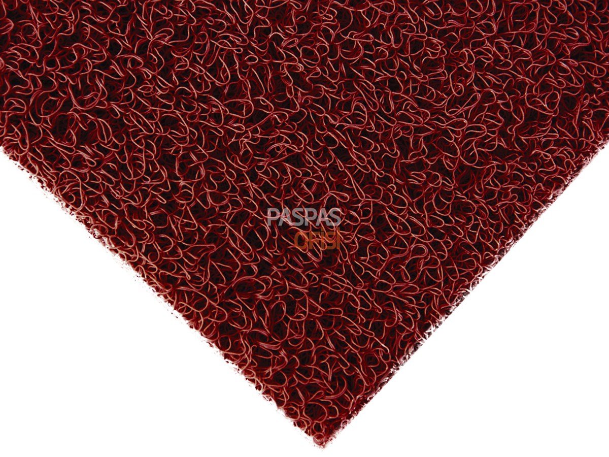 Bordo Kıvırcık Paspas