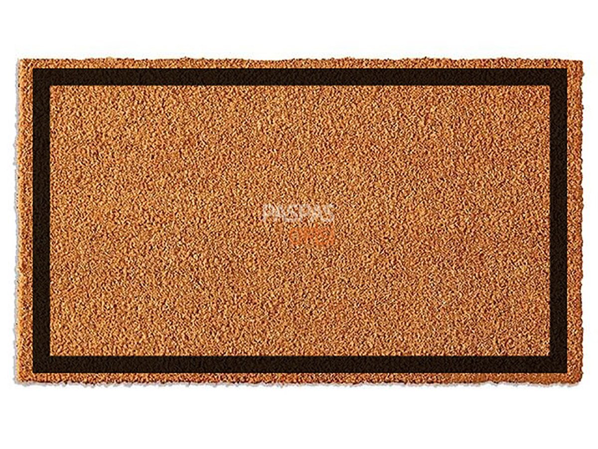 Çerçeveli Kapı Önü Koko Paspas Kıl Paspas