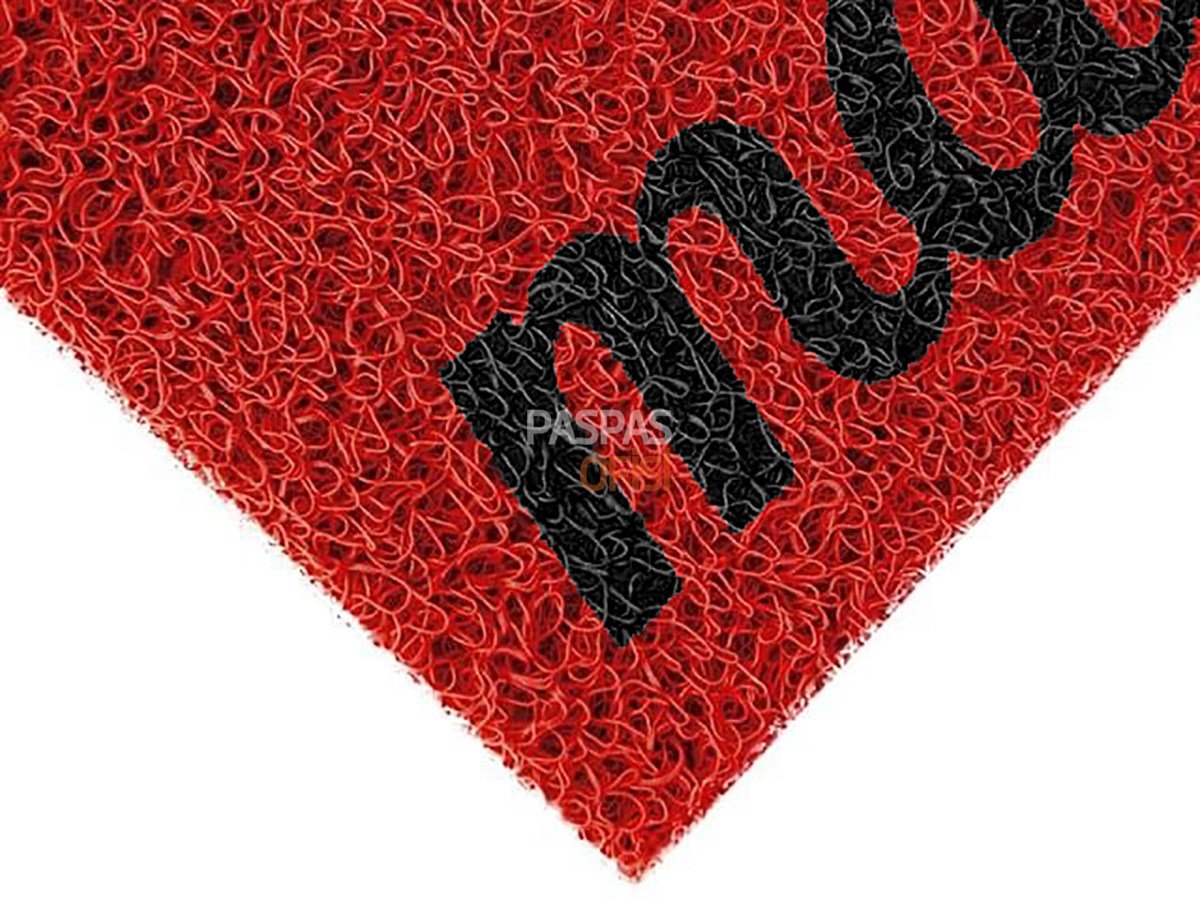 Dijital Baskı Paspas Yoğun Trafik Kıvırcık Islak Zemin Paspası