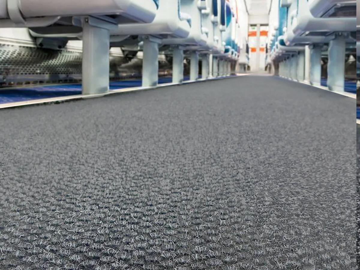 Gri Araç İçi Paspas Otobüs Paspası Servis Paspası Otomobil Paspası