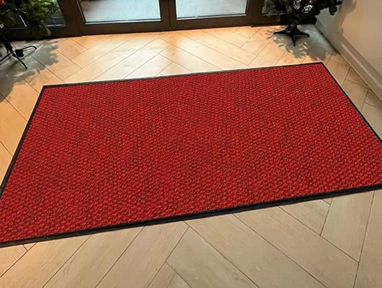 İç ve Dış Mekan Ayak İzi Bırakmaz Kapı Önü Paspası Kauçuk Kenar Rampalı