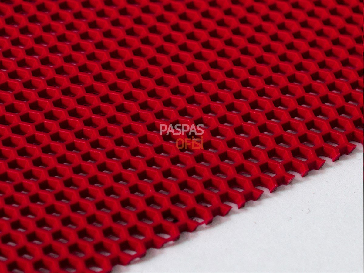 Kırmızı Islak Zemin Paspası Z Mat Paspas