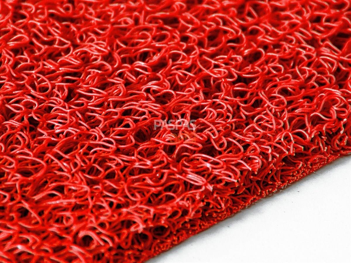 Kırmızı Kıvırcık Paspas