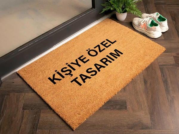 Kişiye Özel Tasarım Paspas Kapı Önü Koko Paspas