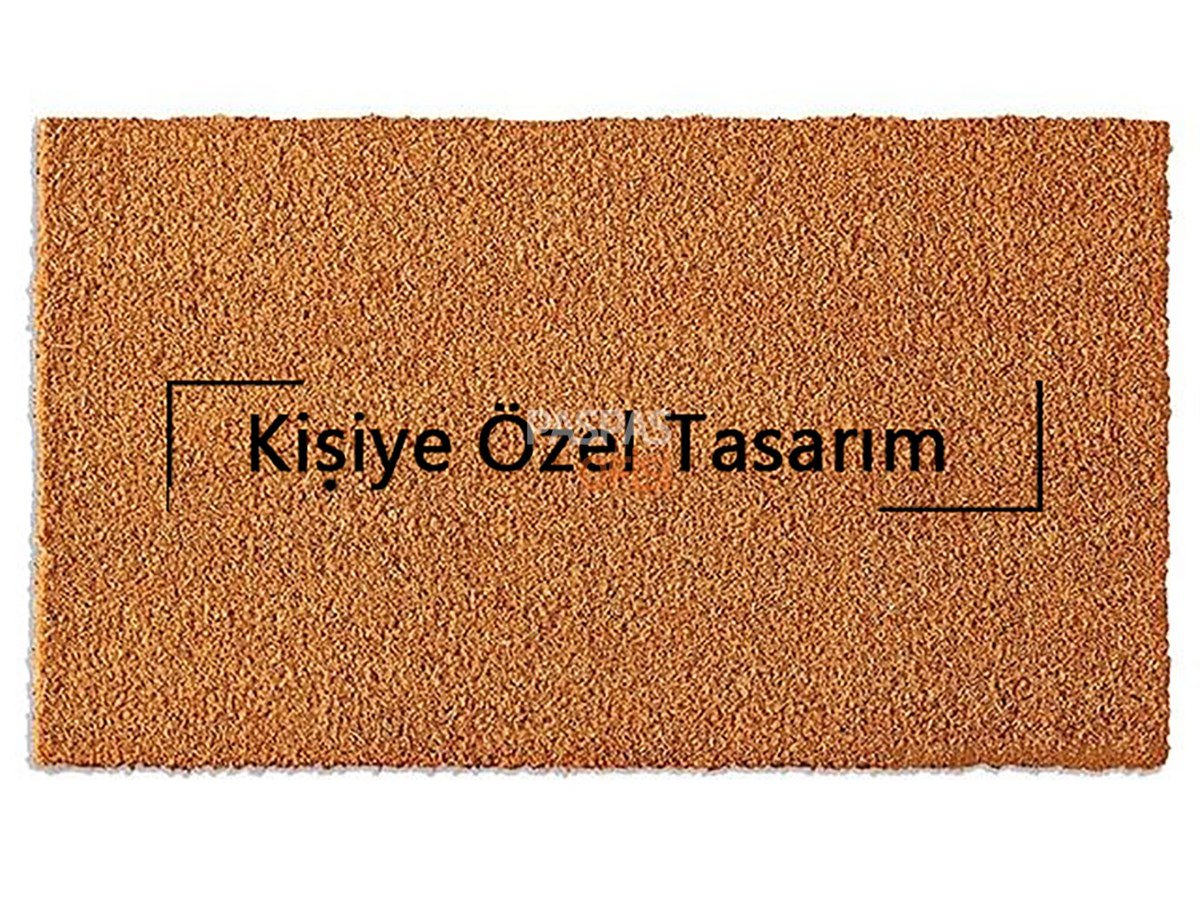 Kişiye Özel Tasarım Paspas Kapı Önü Koko Paspas