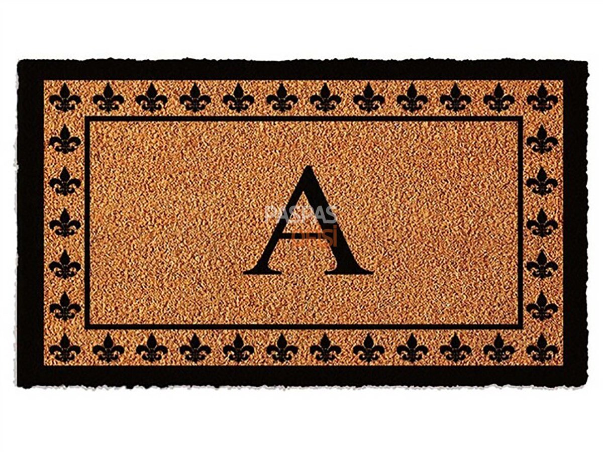 Koko Paspas Harfli Tasarım Koko Kapı Önü Paspası Tasarım