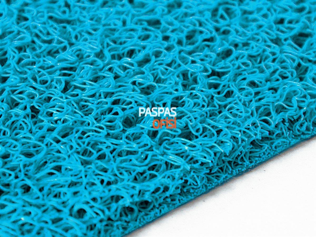 Mavi Kıvırcık Paspas
