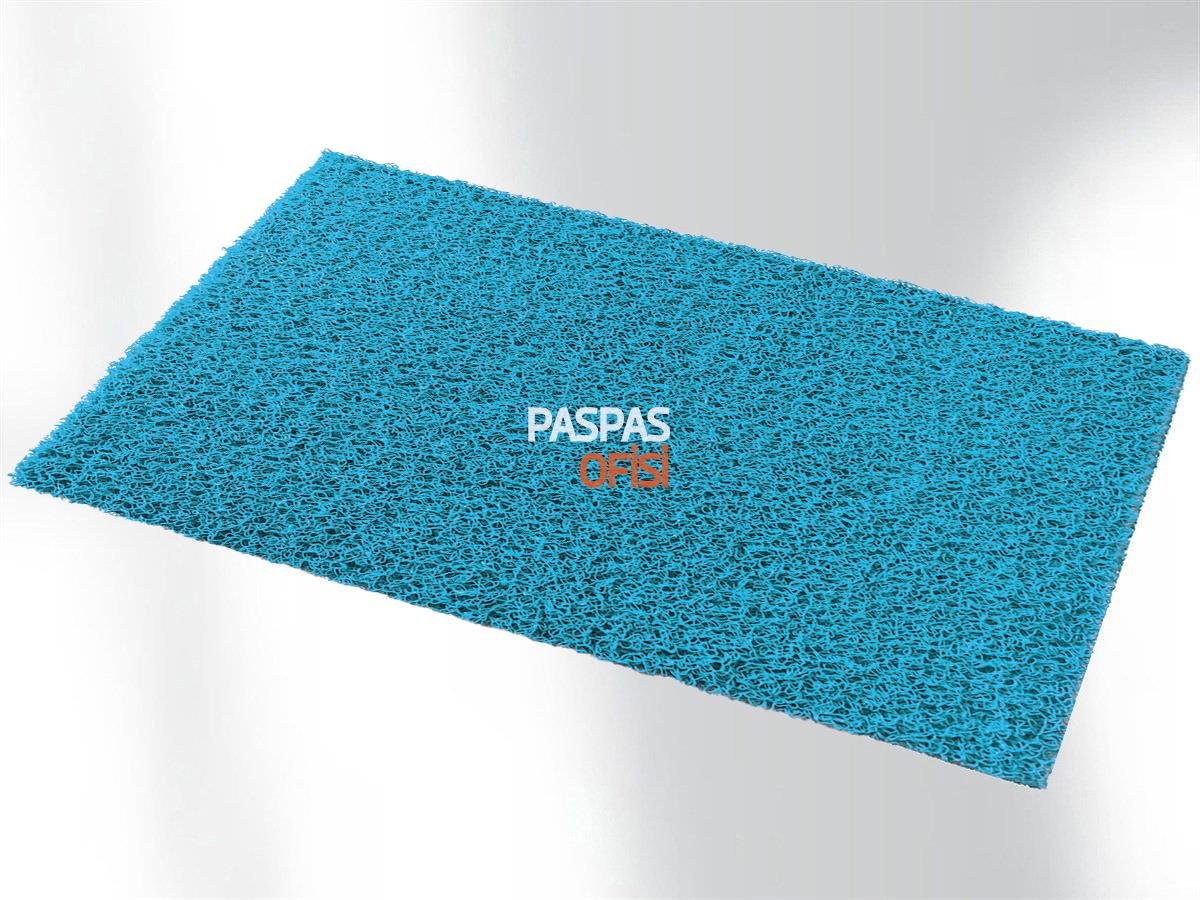 Mavi Kıvırcık Paspas