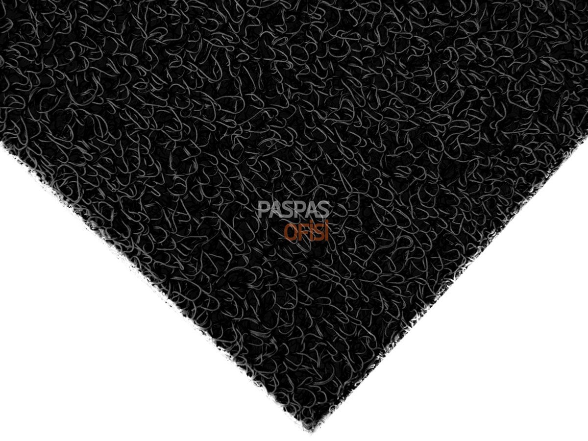 Siyah Kıvırcık Paspas