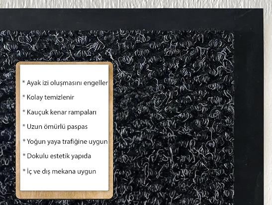Yolluk Halı Paspas İç ve Dış Mekan Halı Paspası