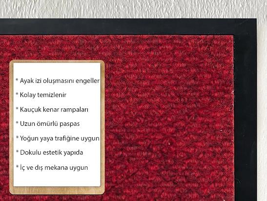 Yolluk Halı Paspas İç ve Dış Mekan Halı Paspası