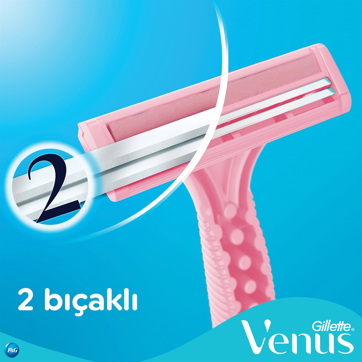 Gillette Simply Venus 2 Basic Kadın Tıraş Bıçağı 5 li