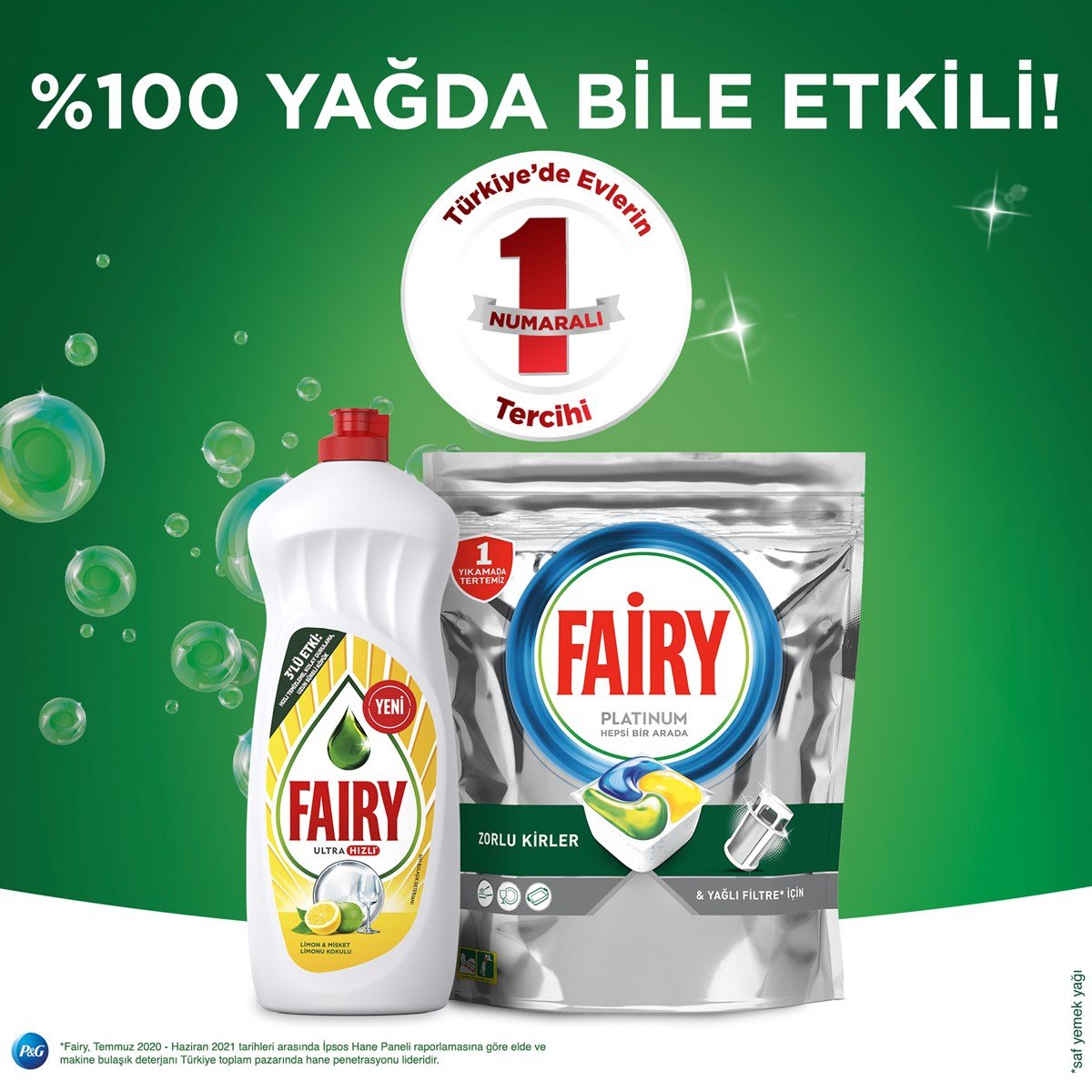 Fairy Platinum 15 Yıkama Bulaşık Makinesi Deterjanı Kapsülü Limon Kokulu
