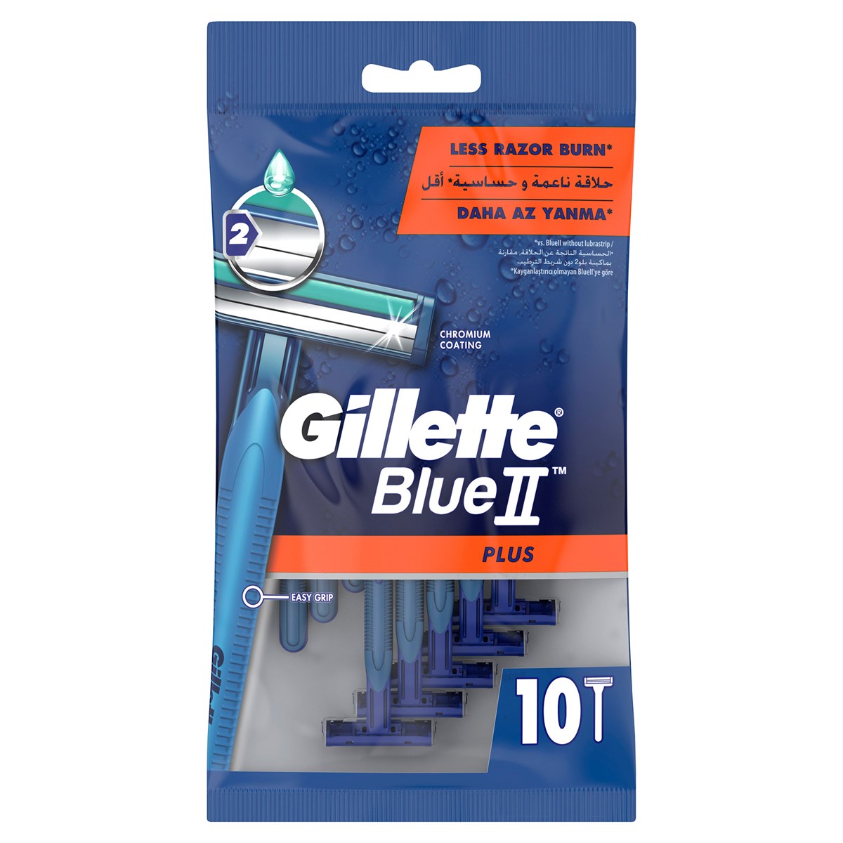 Gillette Blue2 Plus Kullan At Tıraş Bıçağı 10 Adet