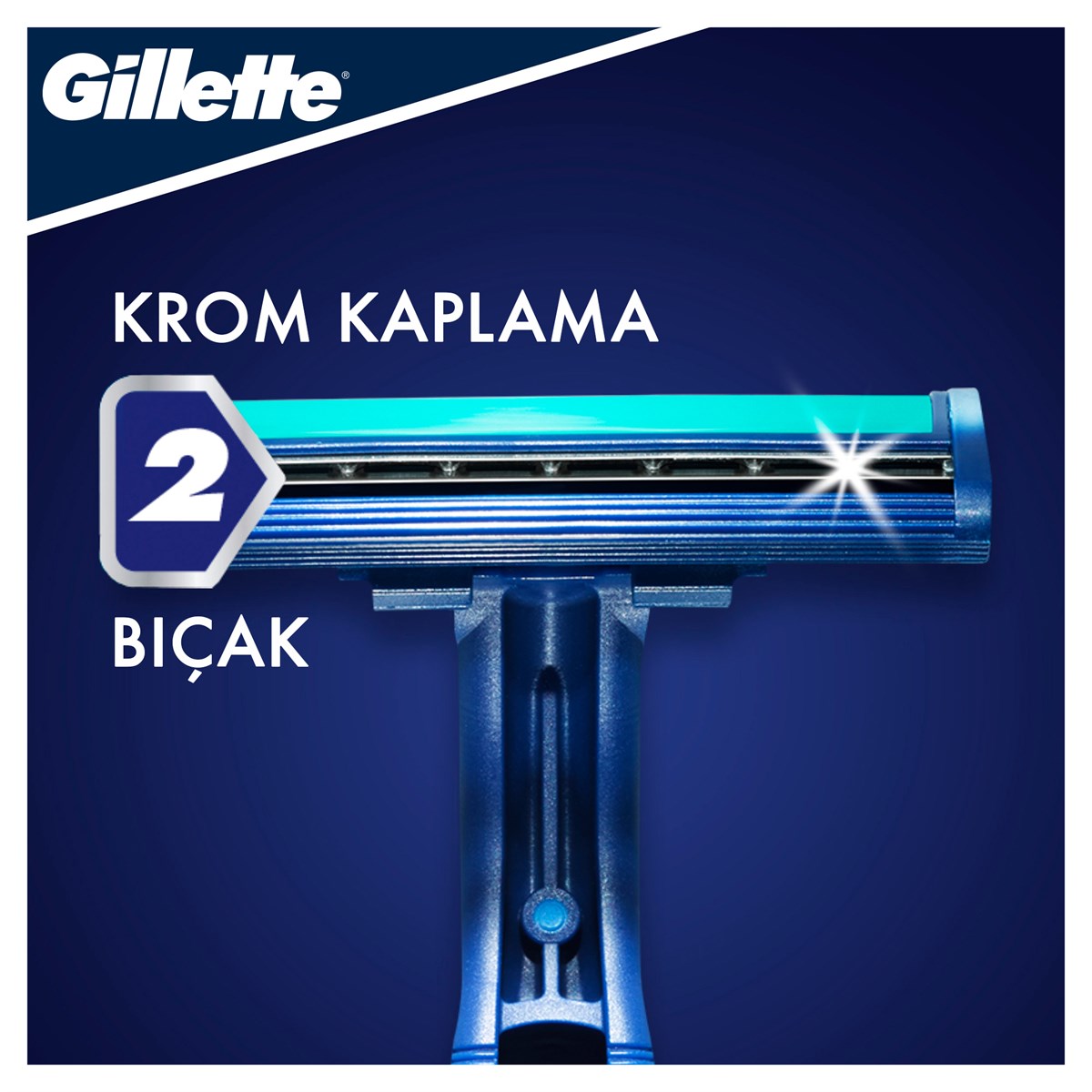 Gillette Blue2 Plus Kullan At Tıraş Bıçağı 10 Adet