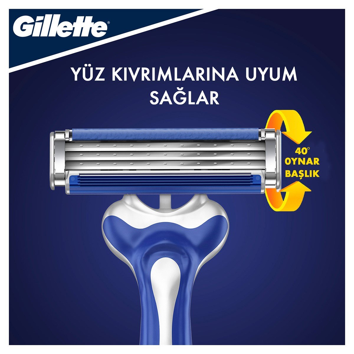 Gillette Blue3 Comfort Kullan At Tıraş Bıçağı 8 Adet