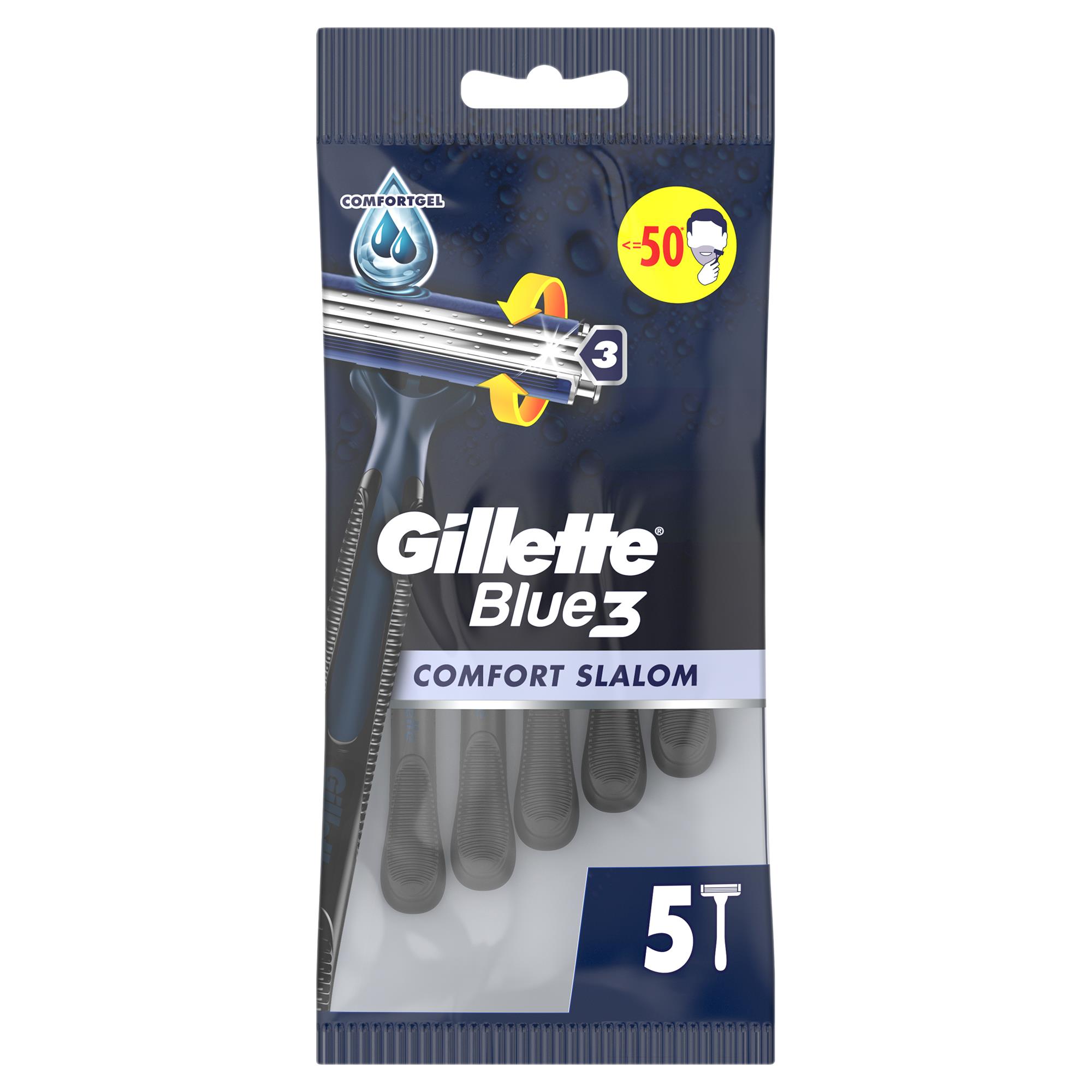 Gillette Blue3 Comfort Slalom Kullan At Tıraş Bıçağı 5'Li