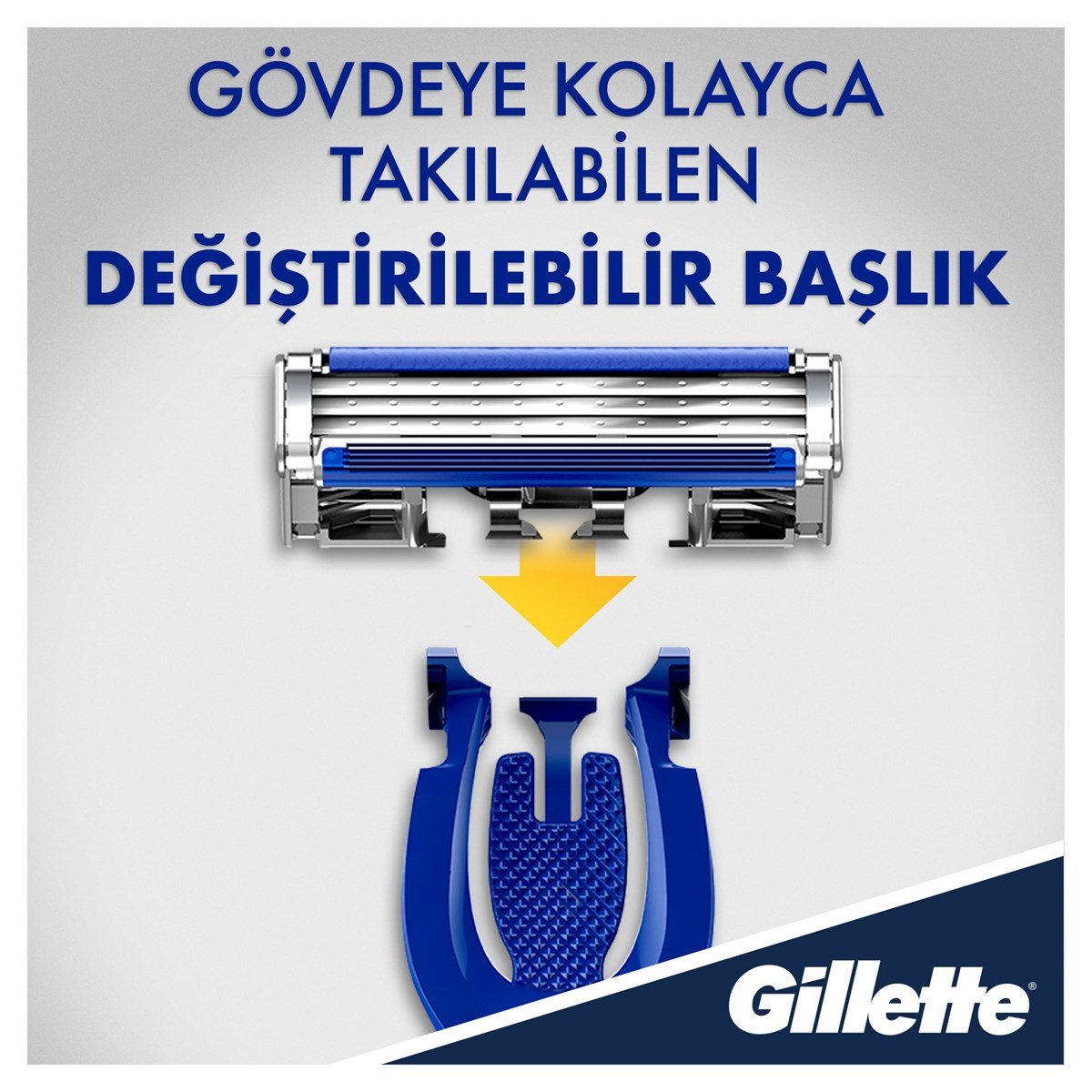 Gillette Blue3 Hybrid Tıraş Makinesi + 8 Adet Bıçak
