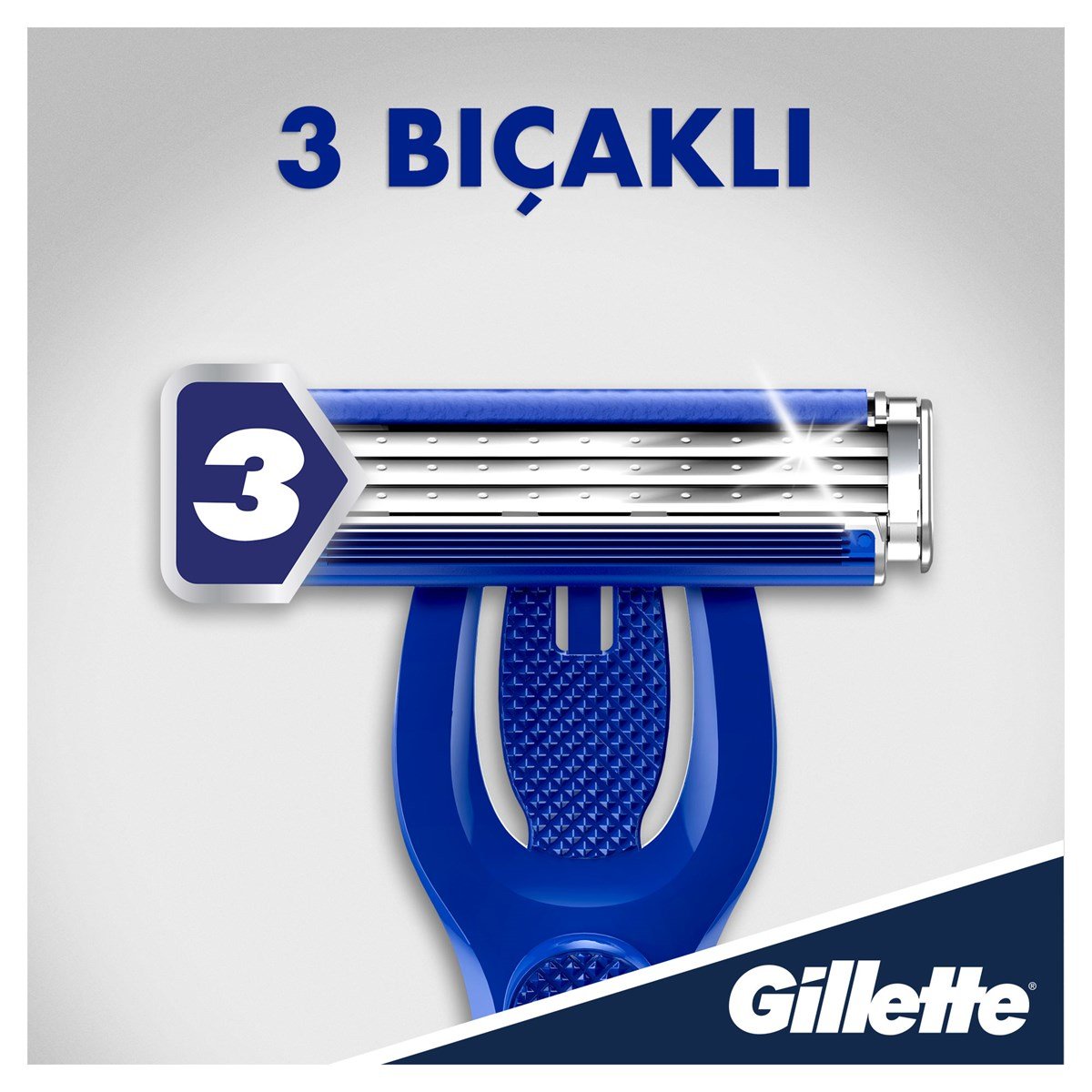 Gillette Blue3 Hybrid Tıraş Makinesi + 8 Adet Bıçak