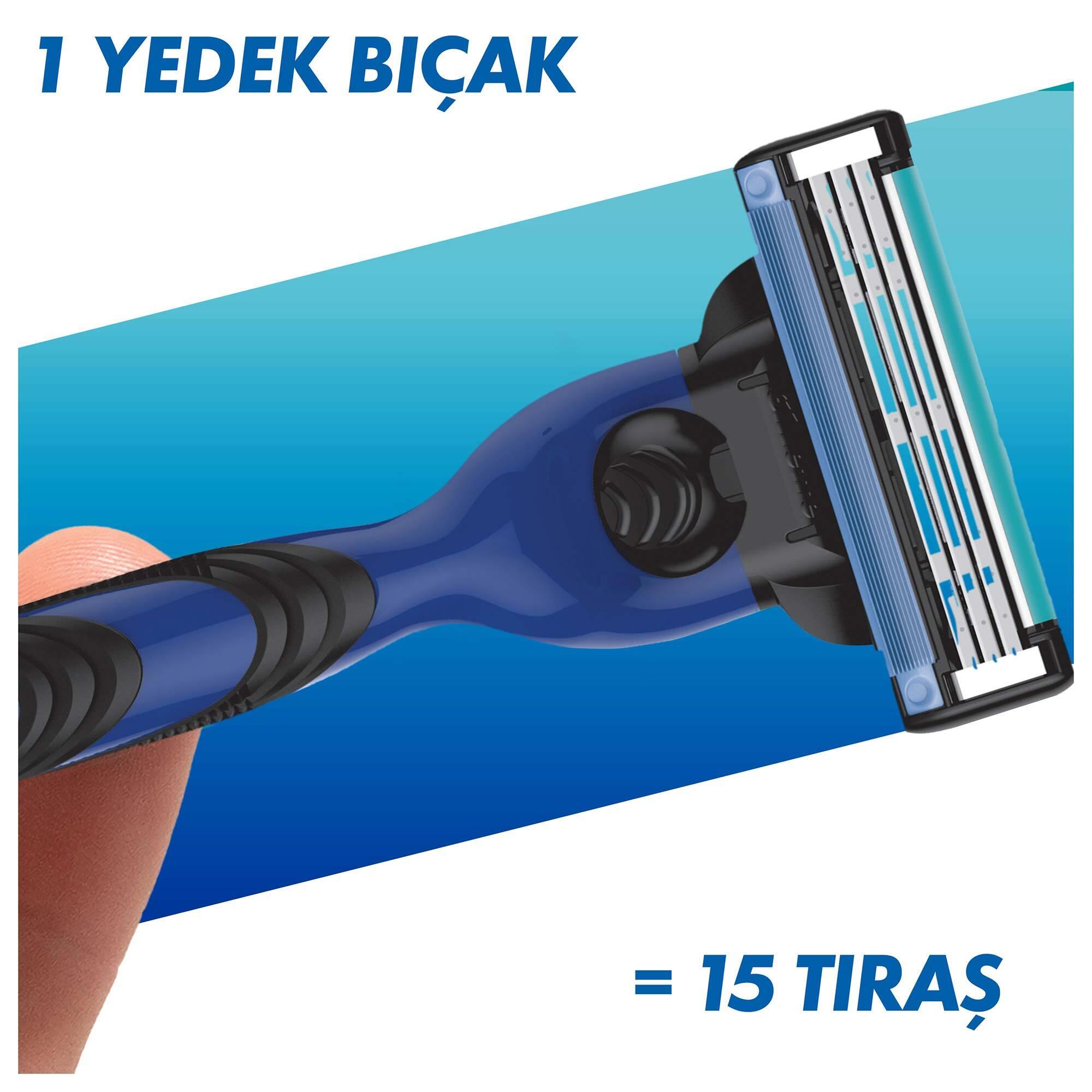 Gillette Mach3 Start Yedek Tıraş Bıçağı 4'lü
