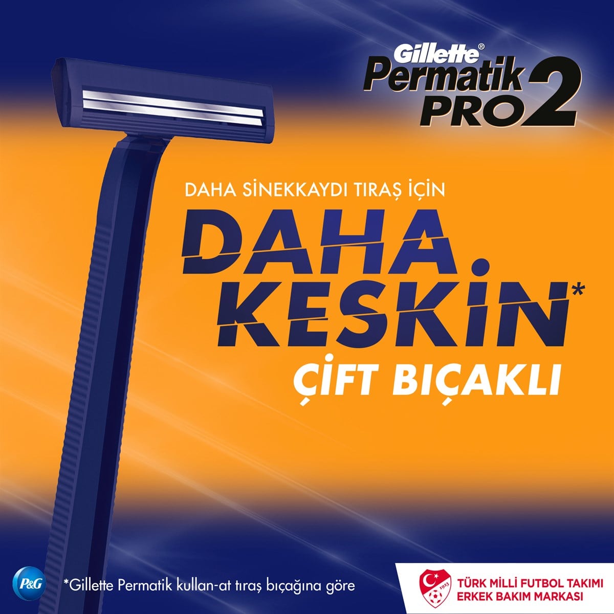 Gillette Permatik Pro2 Kullan At Tıraş Bıçağı 10+2 Adet Fırsat Paketi