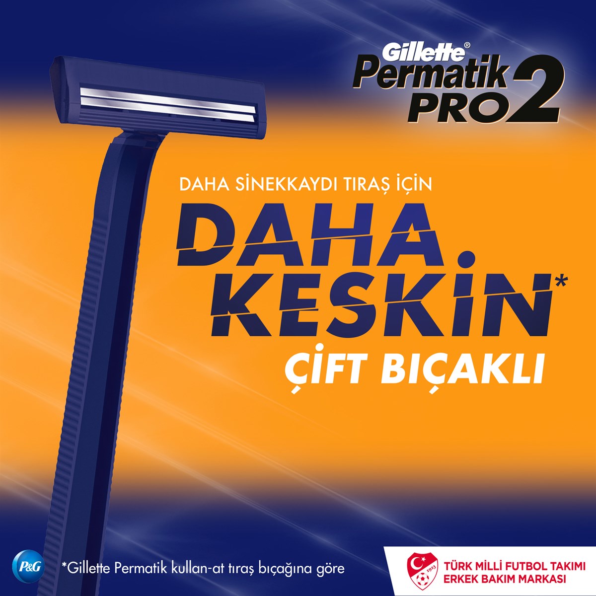 Gillette Permatik Pro2 Kullan At Tıraş Bıçağı 5+1 Adet Fırsat Paketi