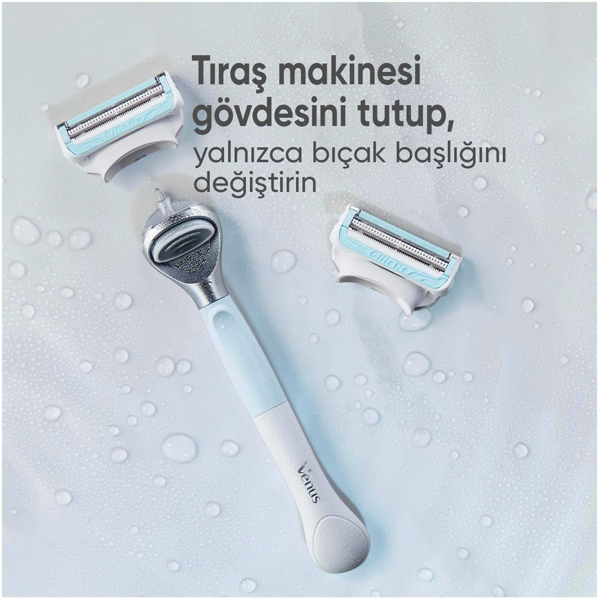 Gillette Venus Bikini Bölgesine Özel Yedek Başlık 3'lü