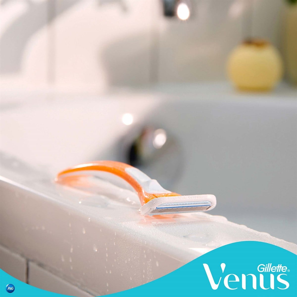 Gillette Venus Riviera Kullan At Kadın Tıraş Bıçağı 2 Adet