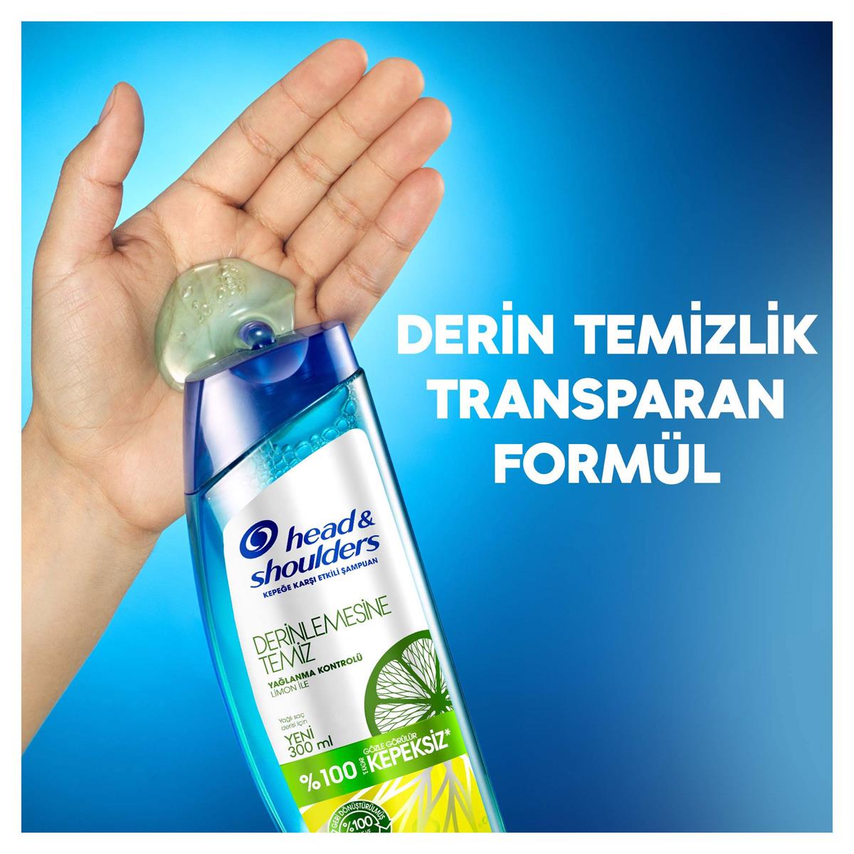 Head & Shoulders Derin.temiz Yağlanma Kontrolu Şampuan 300 Ml