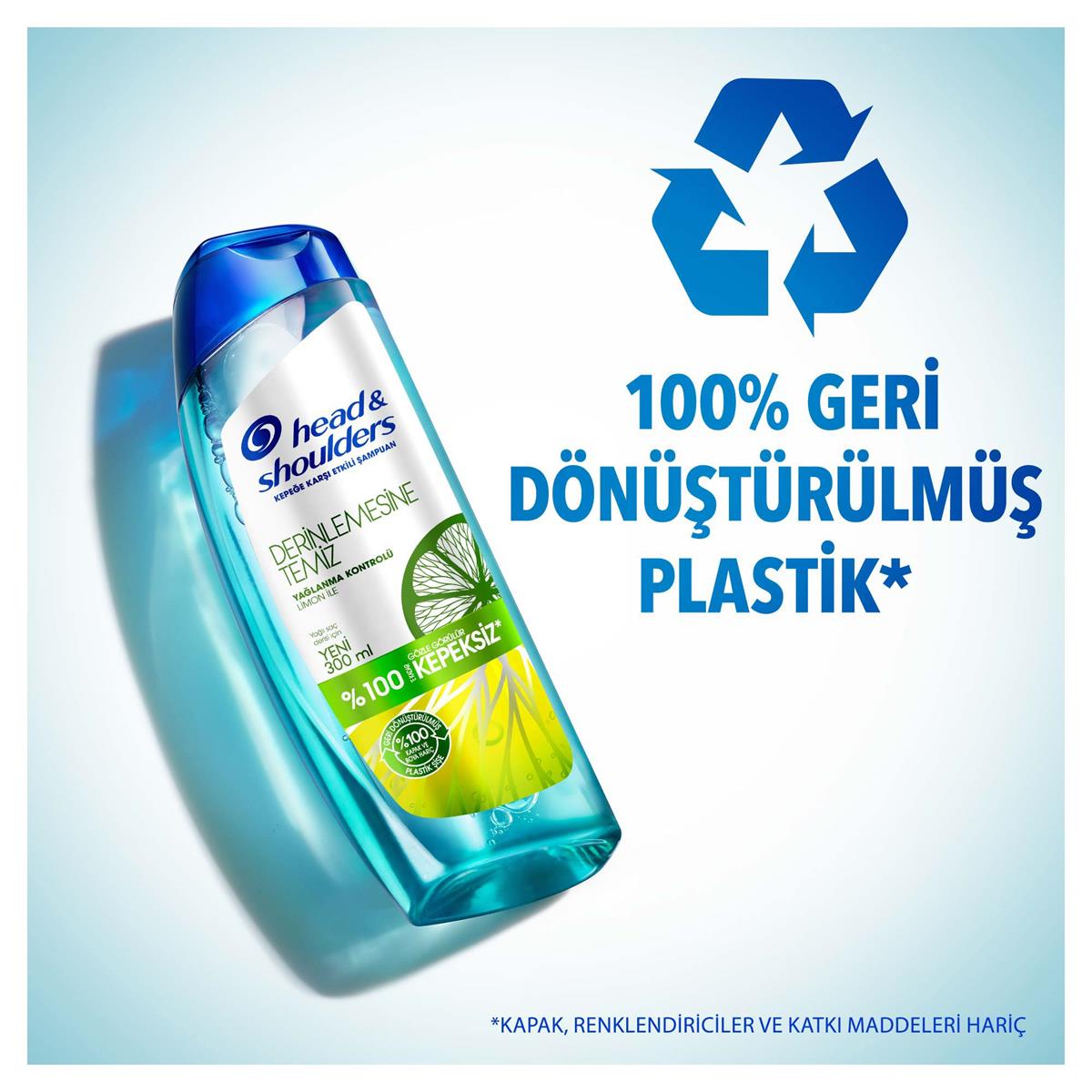 Head & Shoulders Derin.temiz Yağlanma Kontrolu Şampuan 300 Ml