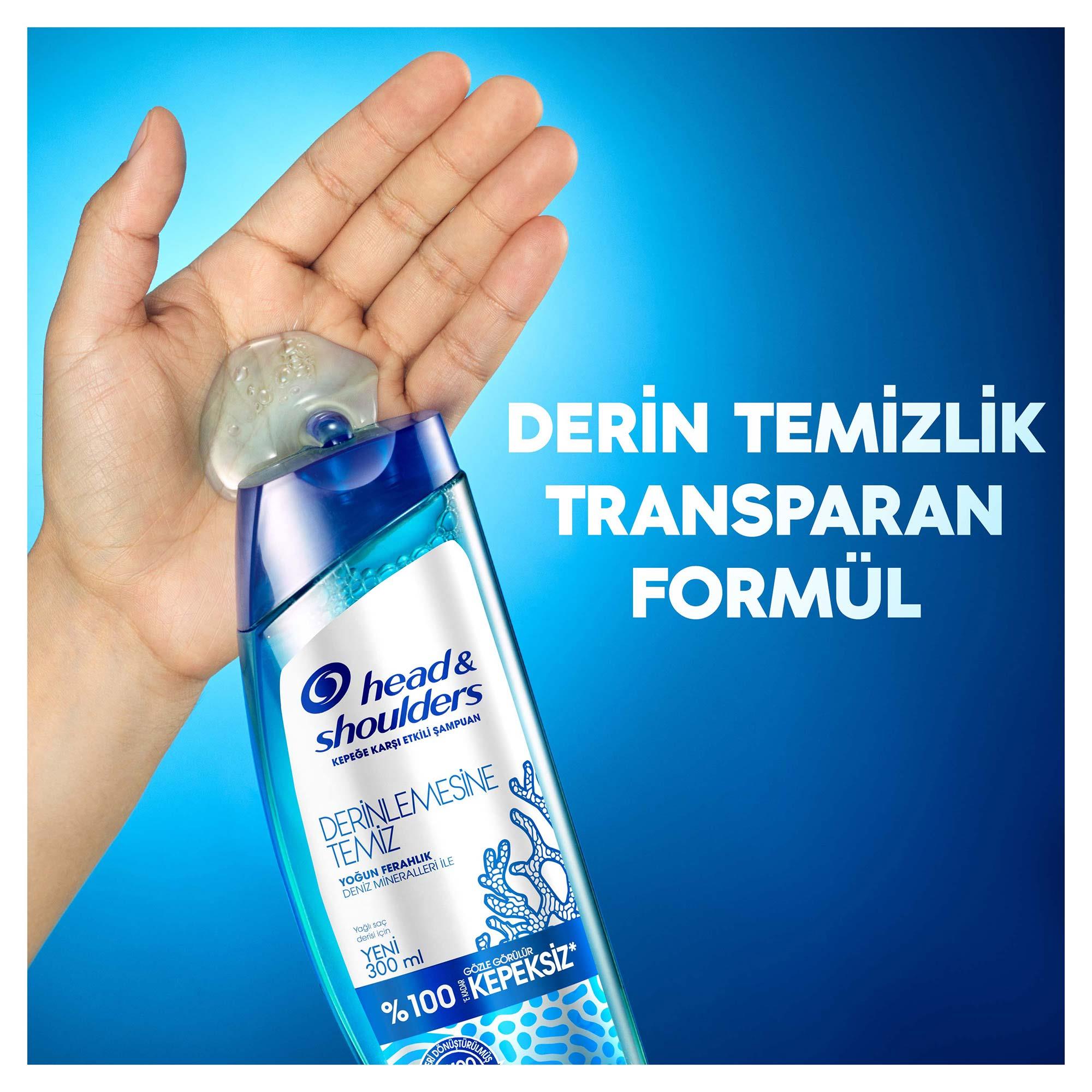 Head & Shoulders Derinlemesine Temiz Saç Derisi Detoksu Şampuan 300 ML