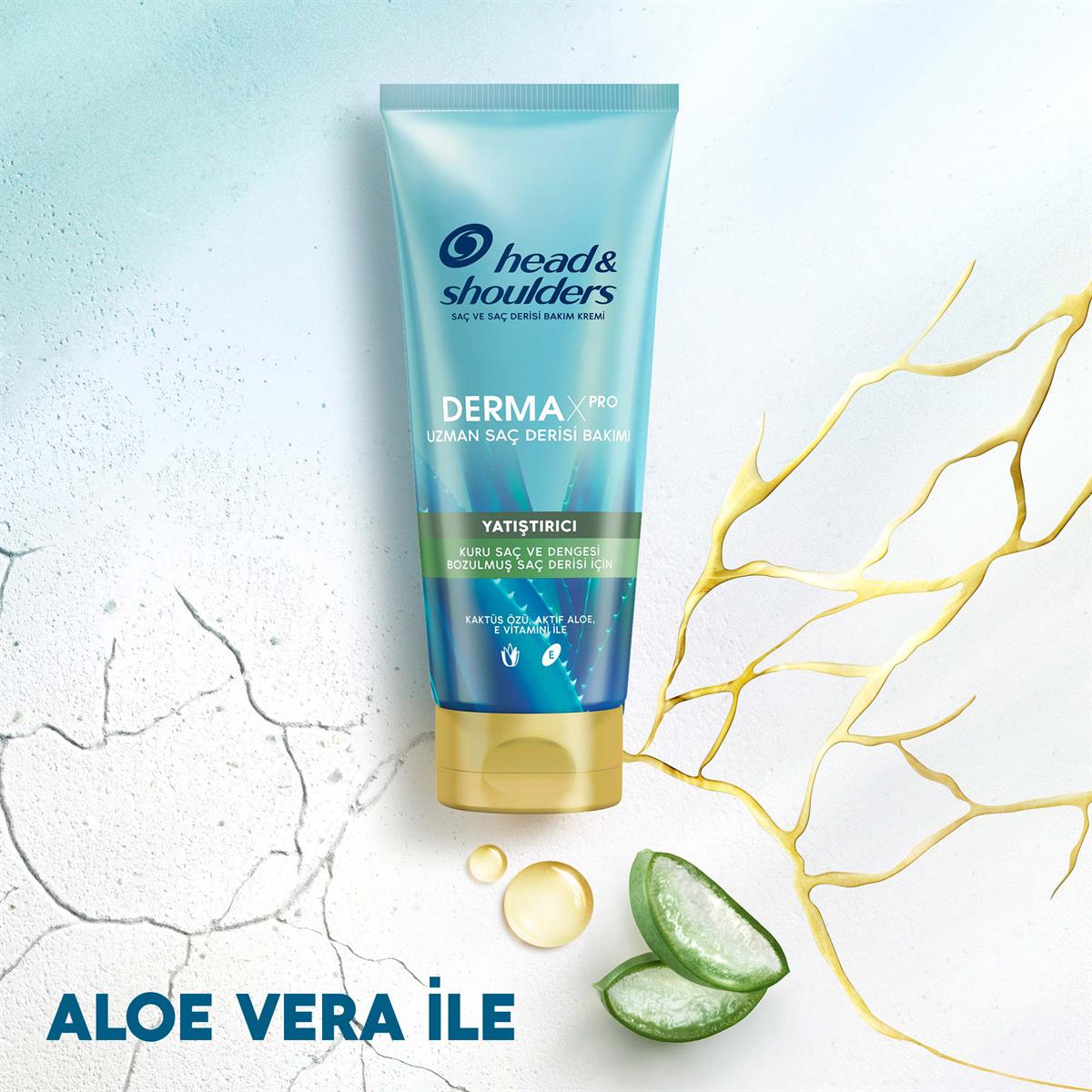 Head & Shoulders DERMAXPRO Yatıştırıcı Saç ve Saç Derisi Bakım Kremi 220 ml 