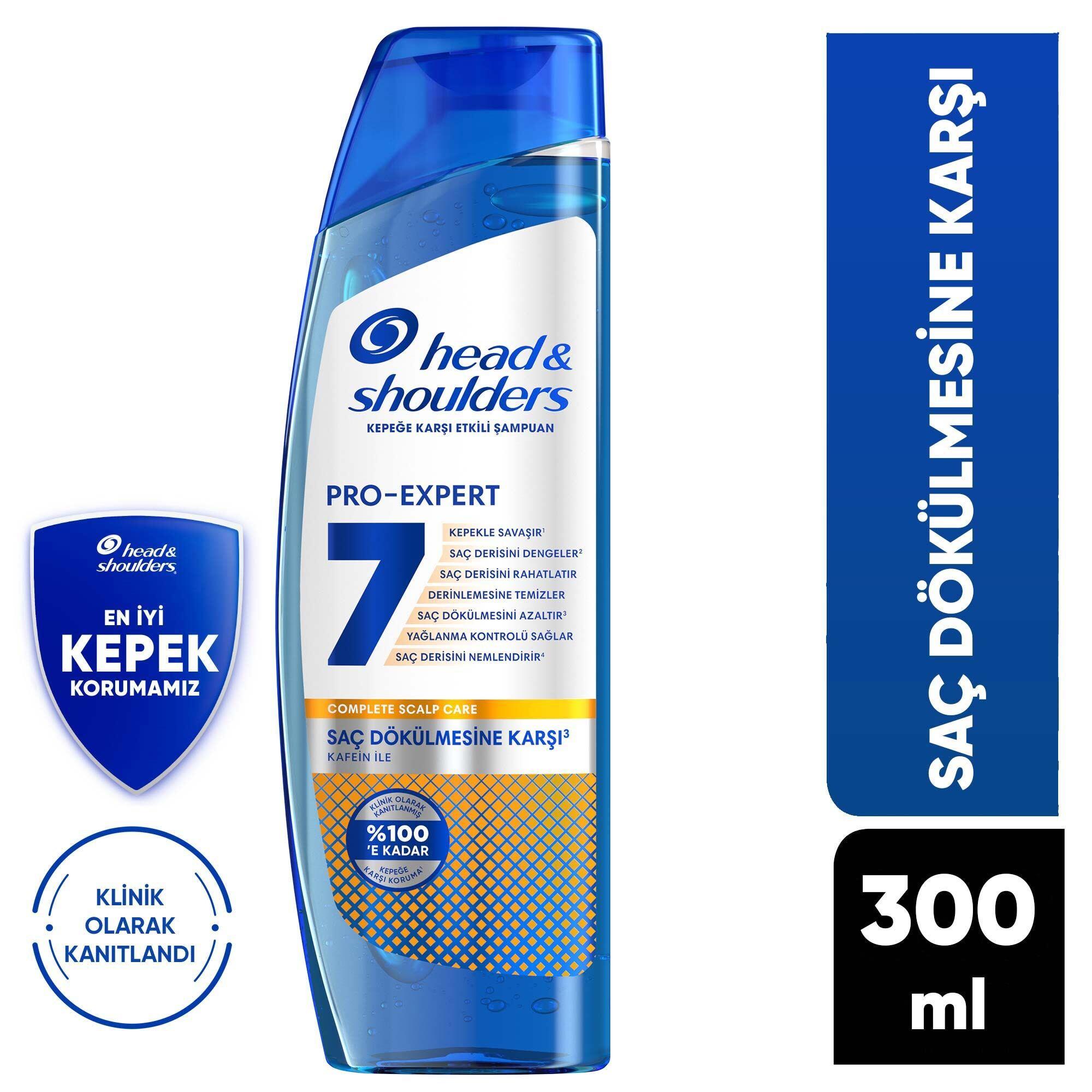 Head & Shoulders Pro-Expert 7 Kafein İle Dökülme Karşıtı Şampuan 300 ml