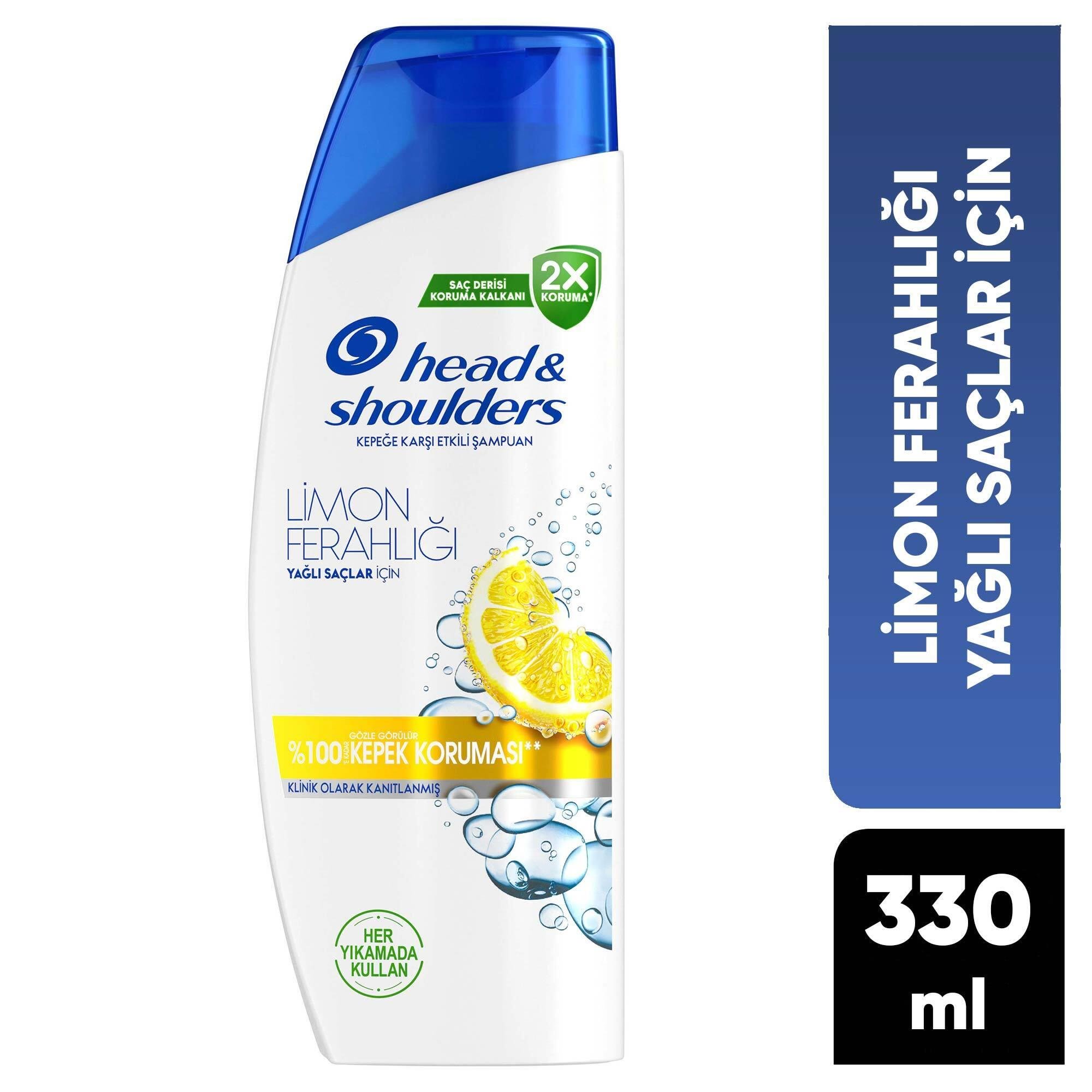 Head & Shoulders Şampuan Limon Ferahlığı 330 ML