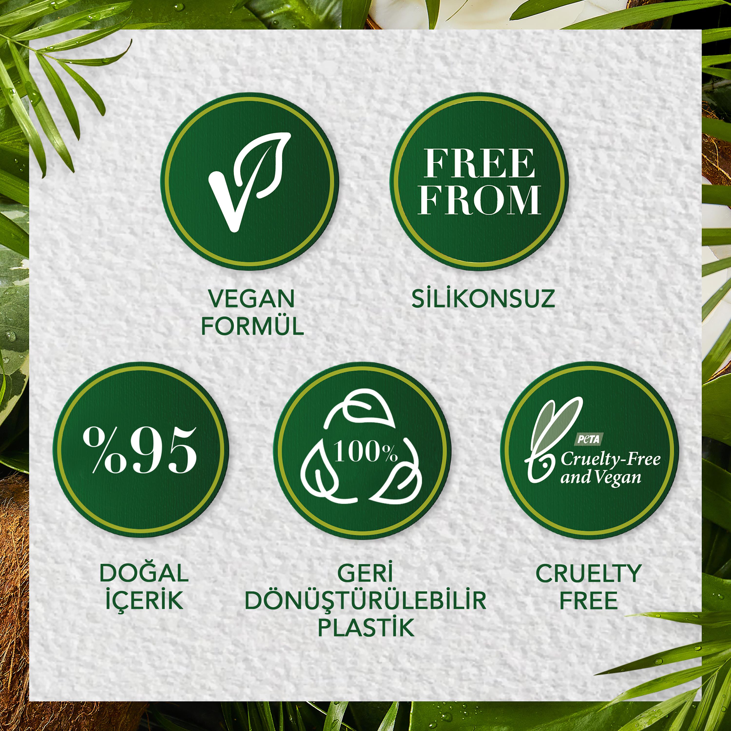 Herbal Essences Vegan Şampuan Nemlendirici Hindistan Cevizi Sütü 400 ML