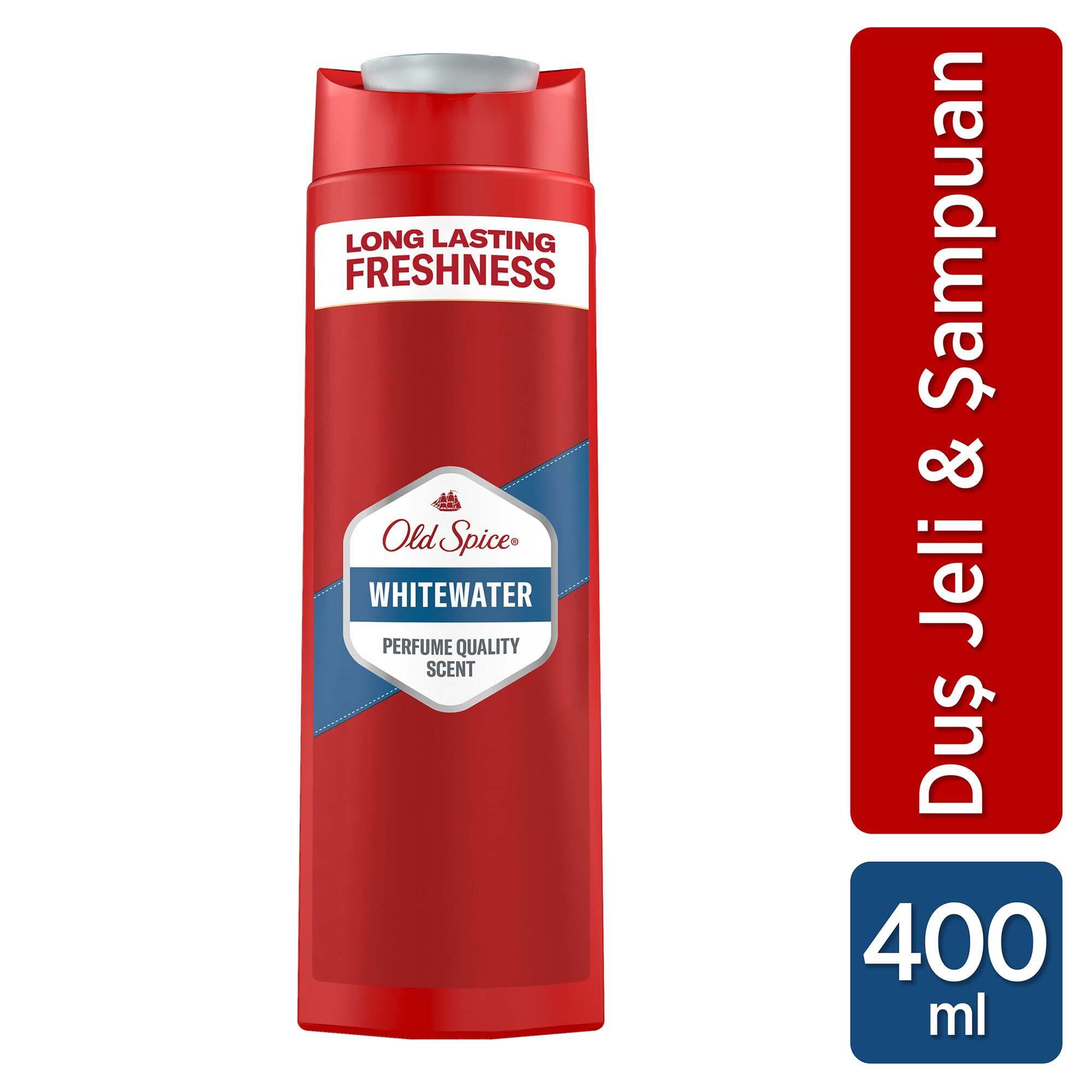 Old Spice Whitewater Erkekler Için Duş Jeli Ve Şampuan 400 ML