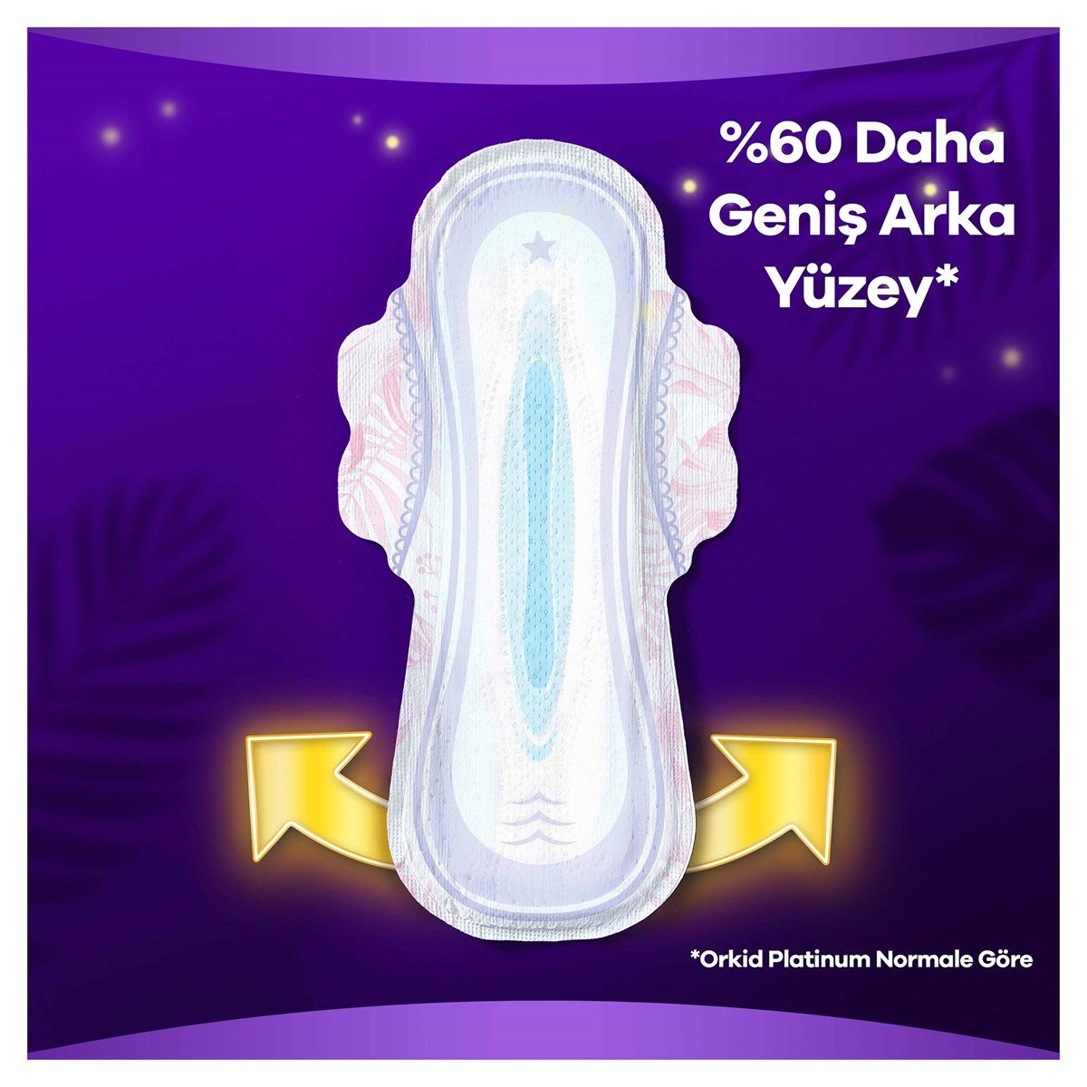 Orkid Platinum Gece 14 Adet Hijyenik Ped