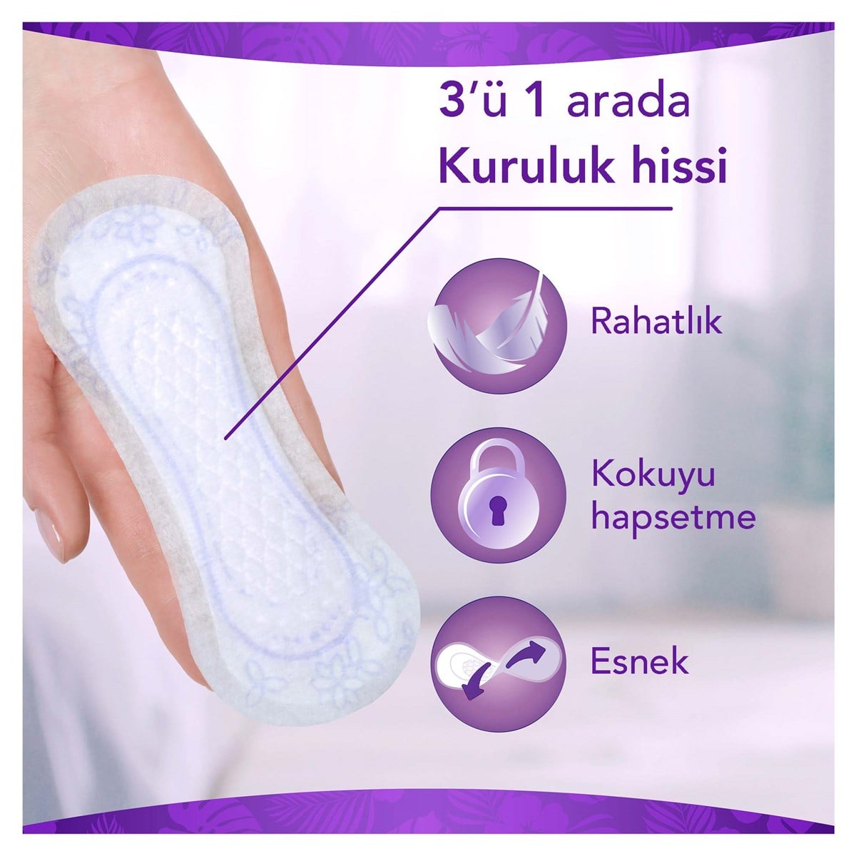 Orkid Yaprak Günlük Ped Normal 40 Adet Ekonomik Paket