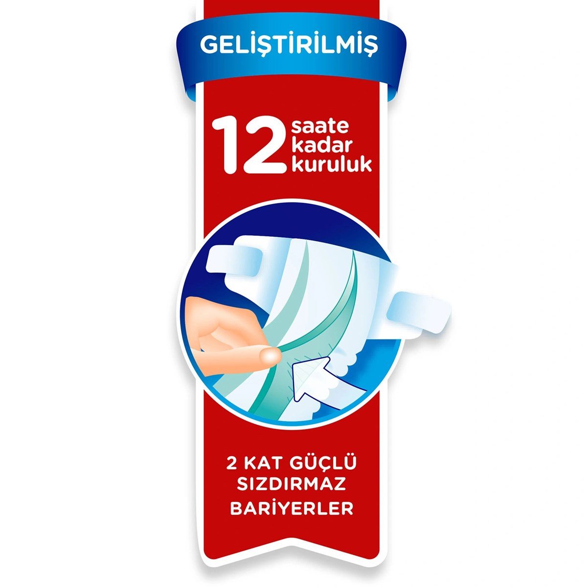Prima Bebek Bezi Aktif Bebek 1 Beden Yenidoğan 44 Adet Standart Paket
