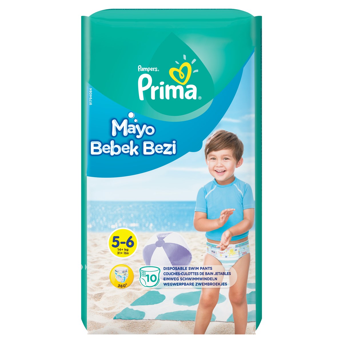 Prima Mayo Bebek Bezi 5-6 No 10 lu