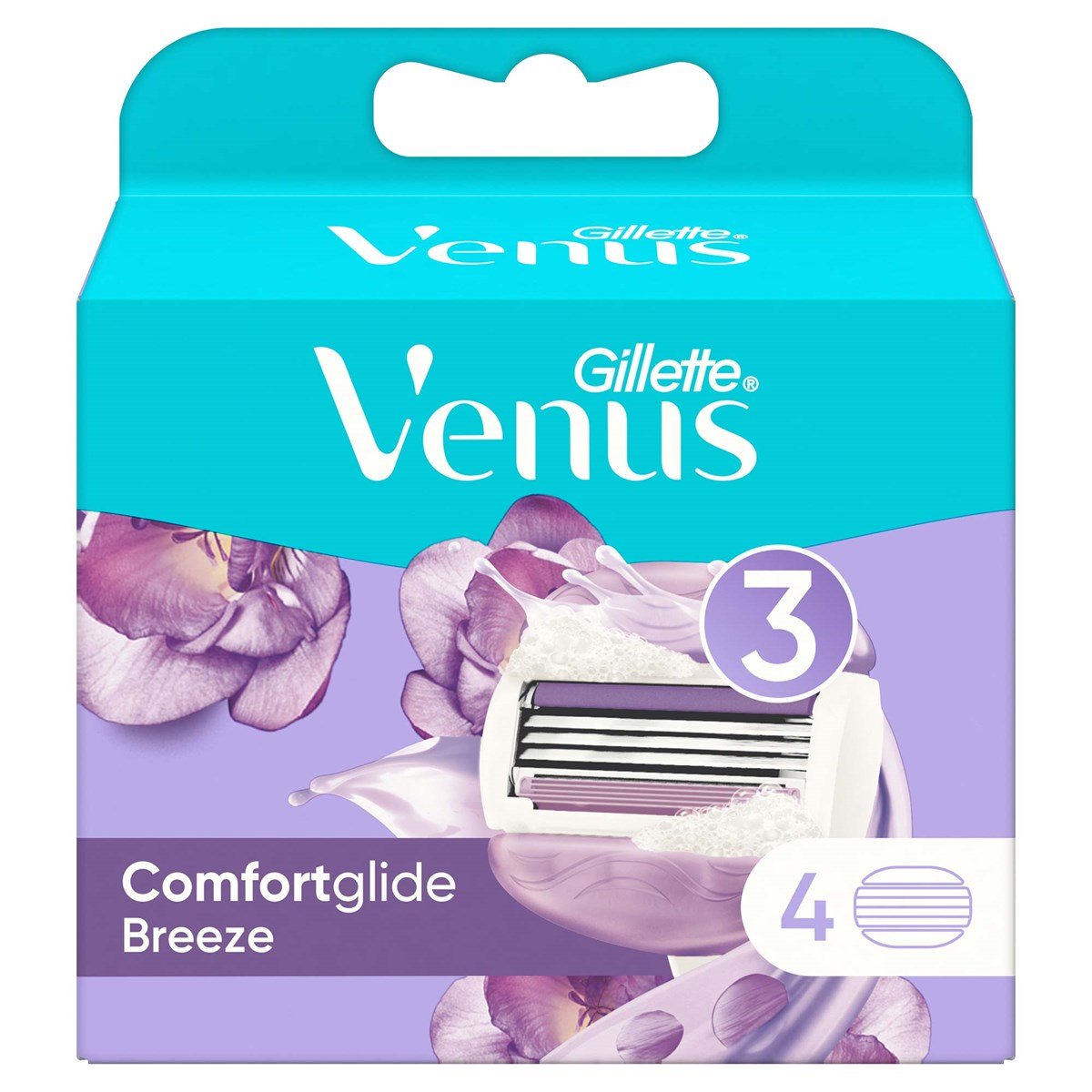 Venus Comfort Glide Breeze 4 Adet Yedek Başlık