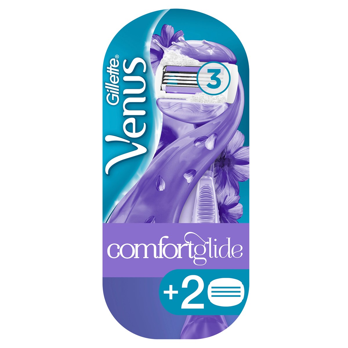 Venus Comfort Glide Breeze Tıraş Makinesi + 2 Adet Yedek Başlık
