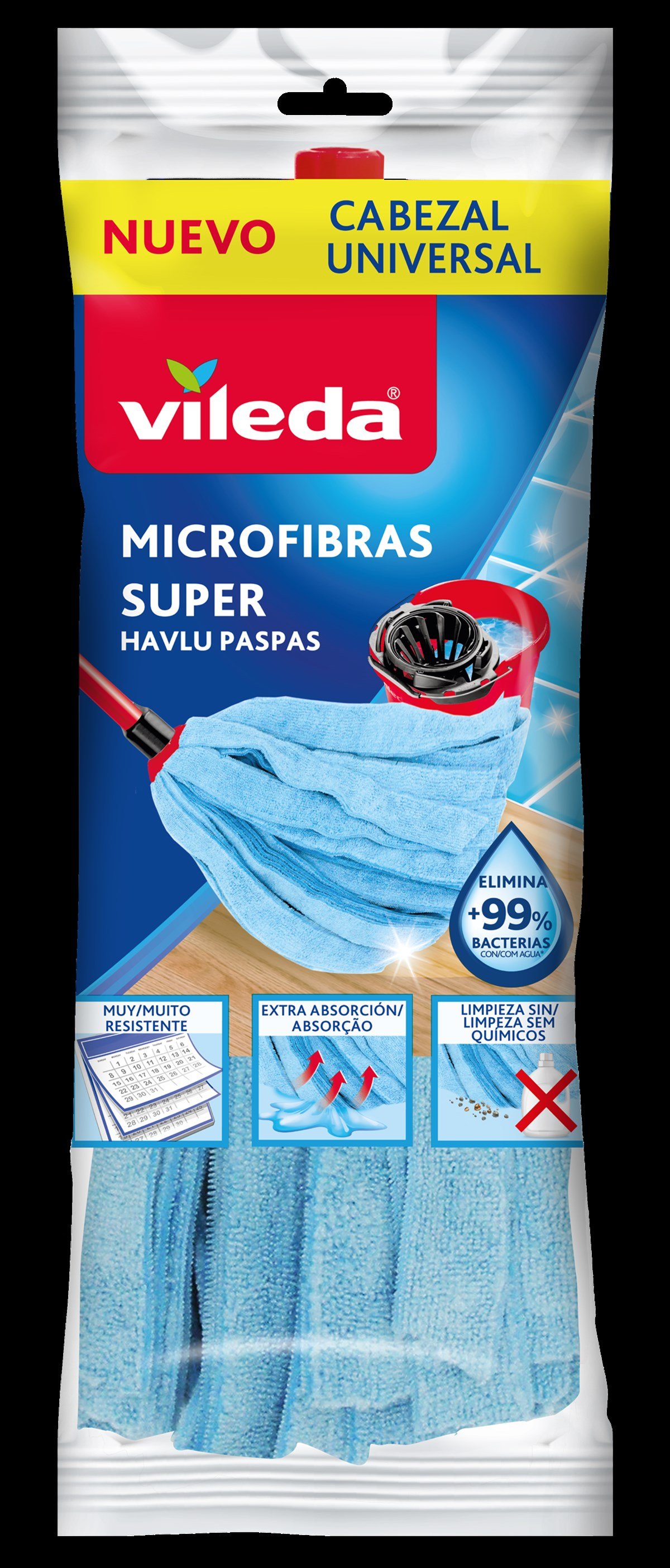 Vileda %100 Microfiber Süper Havlu Paspas